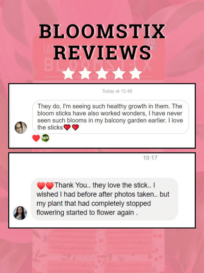 Bloomstix - Flowering Plant Food Sticks (Fertilizer Sticks)