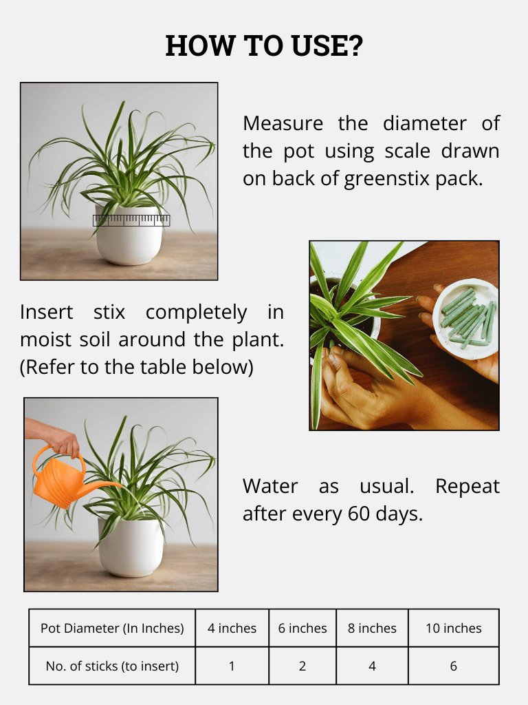 stick for pot plant GreenStix Fertilizer Sticks For Plants | Green Stick For Plants – Lazy Gardener