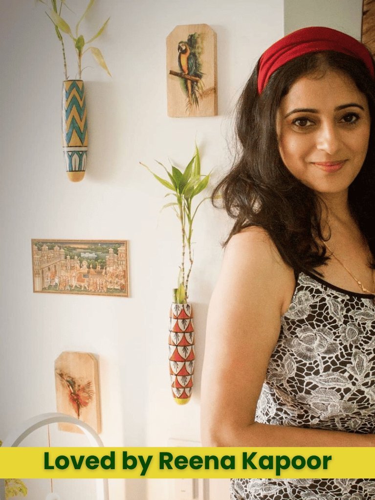 Fridge Magnetic Planter - Rangoli