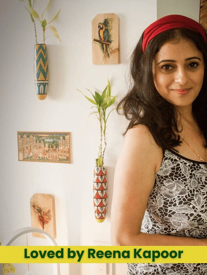 Fridge Magnetic Planter - Rangoli