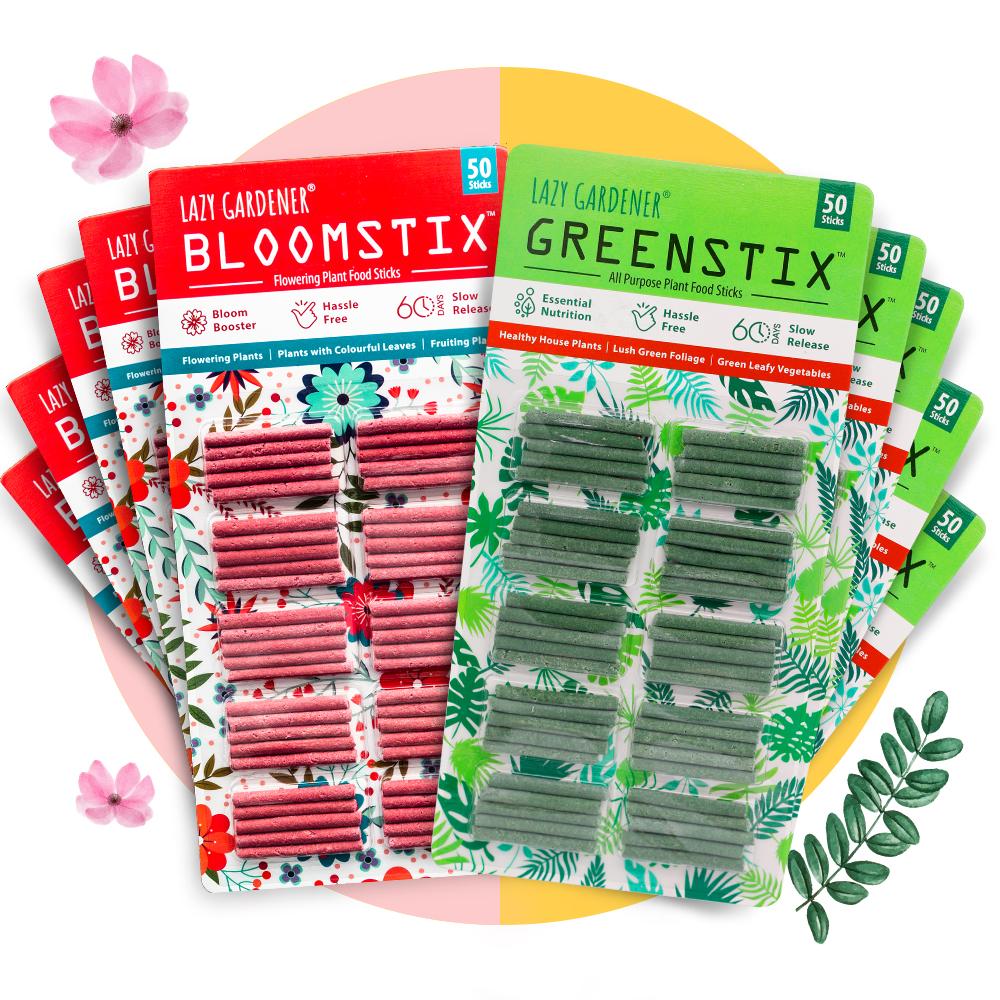 Fertilizer Food Sticks Combo Pack - Greenstix + Bloomstix