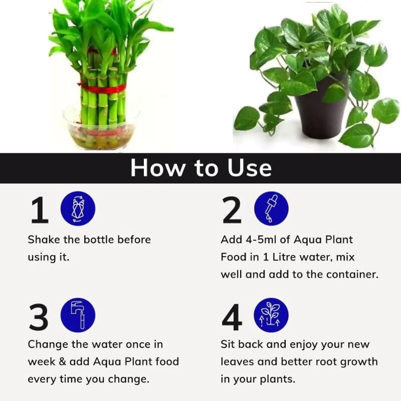 Aqua Plant Food (For Plants Rooting in Water) LazyGardener 
