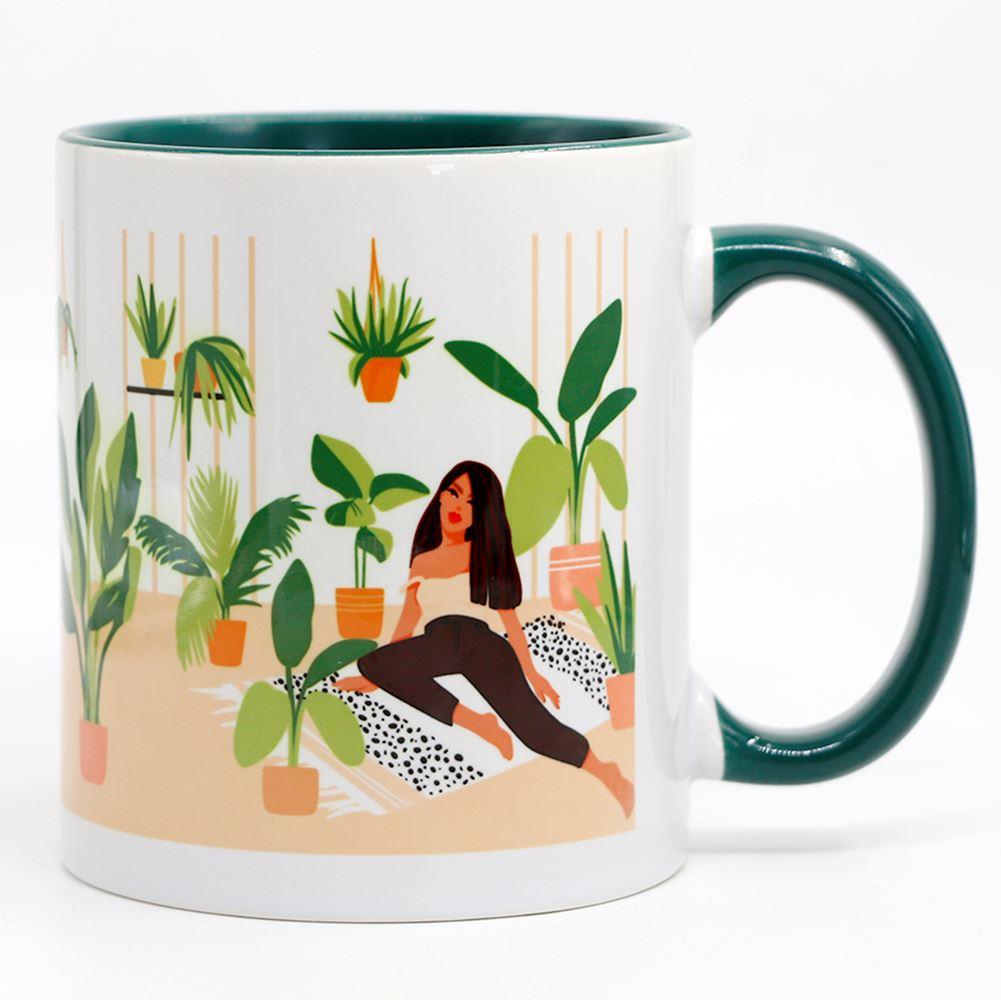 Crazy Plant Lady Mug Coffee Mug LazyGardener 