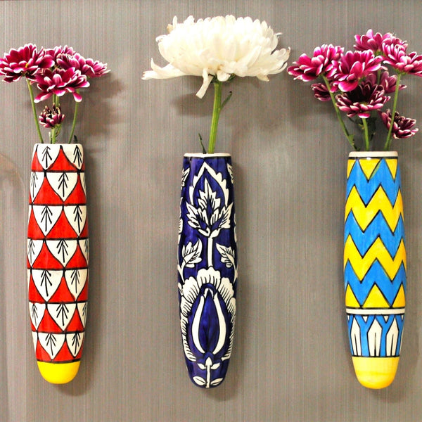 ceramic hydroponic planter Magnetic Planters For Fridge | Set of 3 Magnetic Planters – Lazy Gardener